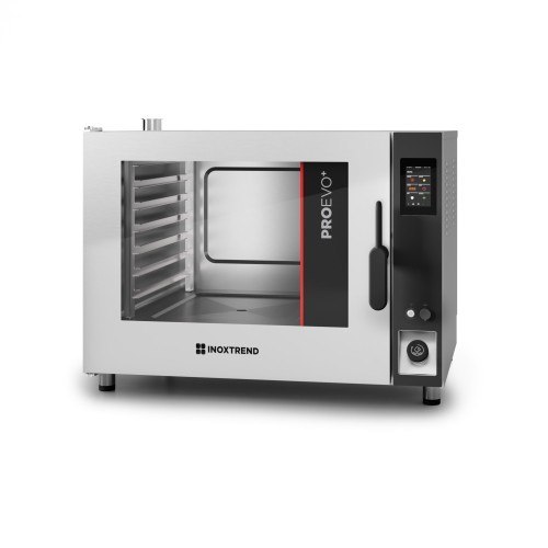 Piec konwekcyjno-parowy gazowy 7 x GN 2/1 16,0 kW panel dotykowy Inoxtrend PPDT 207G